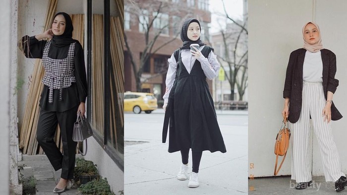 [FORUM] Influencer Hijab yang Suka Outfit Monokrom Siapa ya?