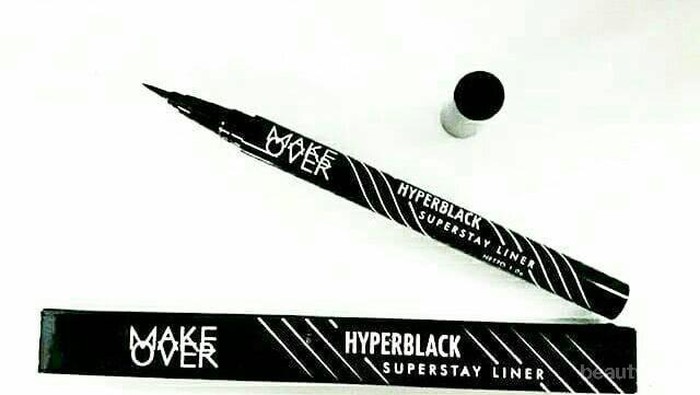 Review Make Over Hyperblack Superstay Liner, Eyeliner Lokal Tercucok yang Wajib Kamu Coba!