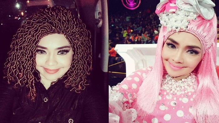 Sering Dikomentari, Begini Gaya Hijab Wig Ala Iyeth Bustami Saat Manggung