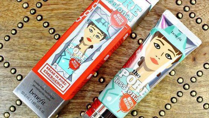 Ingin Makeup Tahan Tapi Kulit Berminyak? Pakai Benefit the POREfessional Matte Rescue Invisible Finish Mattifying Gel