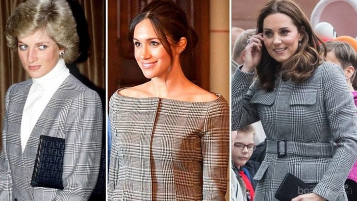 Punya Gaya Fashion yang Ikonik, Ini Bedanya Style ala Putri Diana, Kate Middleton, dan Meghan Markle