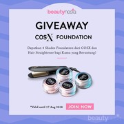 [GIVEAWAY ALERT] Tampil Flawless dengan COSX Foundation, Cocok Buat Hari-hari Kamu!