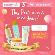 [Winner Announcement] Mau Wajah Cerah Bebas Kusam? Coba Secret Garden Ekstrak Beras!