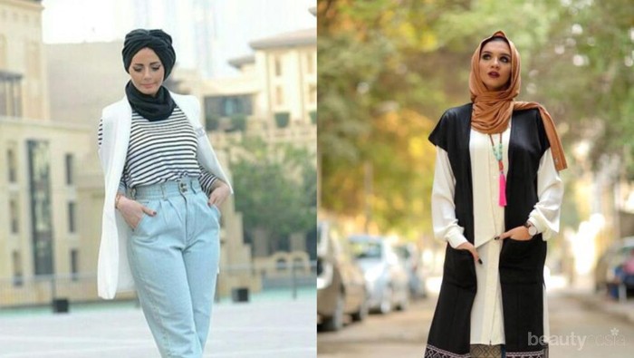 Padu Padan dengan Vest Outer dan Jeans, Santai Namun Terkesan Elegan