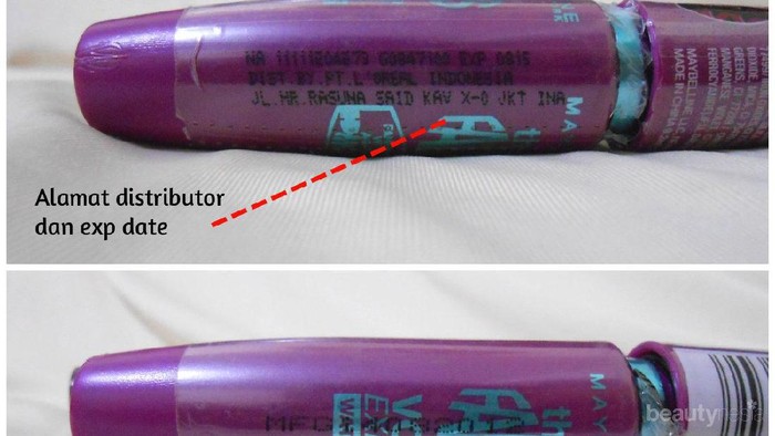 [FORUM] Bagaimana cara membedakan mascara Maybelline asli dan palsu?