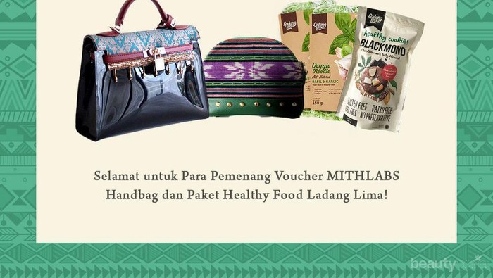 [GIVEAWAY ALERT] Selamat! 15 Pemenang Beruntung Dapatkan Tas Lokal Mithlabs dan Healthy Food Ladang Lima