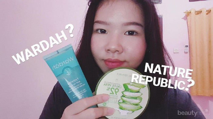 Wardah Aloe Vera Gel vs Nature Republic, Mending Mana? Wardah Aloe Vera Gel vs Nature Republic, Mending Mana?