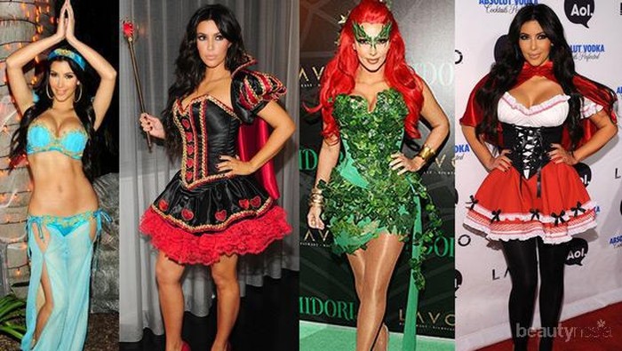 Masih Enggak Bisa Move On dari Halloween, Intip Gaya Kim Kardashian dari Tahun ke Tahun Ini!