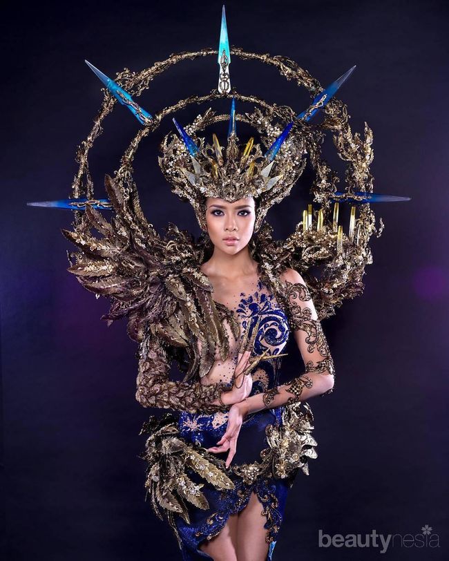 Memukau Ini Fakta Di Balik Kostum Indonesia Di Miss Grand International 2017 Yang Dipakai Dea