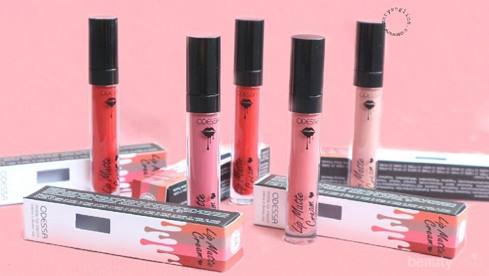 #NEWS Review Odessa Cosmetics Lip Matte Cream All 5 Shades Cantik Untuk Semua Jenis Kulit