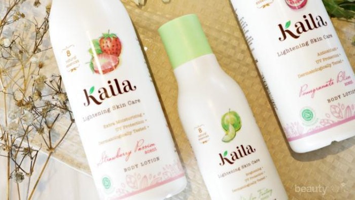#NEWS Kaila Lightening Skincare Body Lotion Keluarkan Rangkaian Produk Body Lotion dengan Bahan Alami