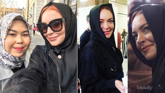 [FORUM] Lindsay Lohan berhijab nggak sih sebenarnya?