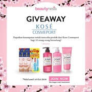 [GIVEAWAY ALERT] Mau Secantik Wanita Jepang? Yuk, Ikutan Giveaway Beautynesia dan Dapatkan Hampers Kose Cosmeport