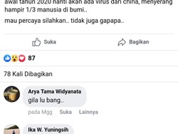 Ramai Postingan Santri Soal Virus Corona Sejak 2016, Ramalan Atau Editan?