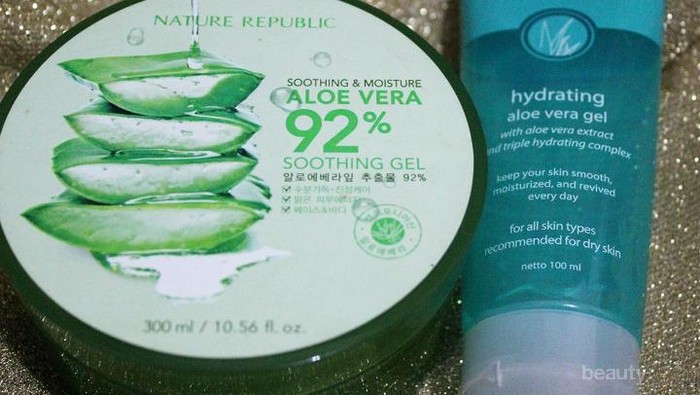 [FORUM] kamu TIM NATURE REPUBLIC aloe vera gel atau TIM WARDAH aloe vera gel?