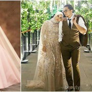 [FORUM] Lebih suka lihat gaun pengantin hijab yang simpel atau mewah?
