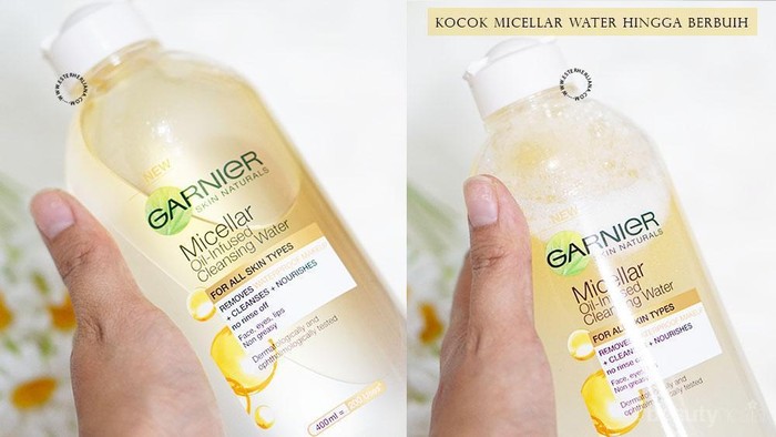 [FORUM] Garnier Micellar Oil Infused Bisa Bersihin Makeup Waterproof?