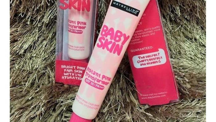 Wajah Cerah Merona Bak Kulit Bayi dengan Maybelline Baby Skin Pink Transformer