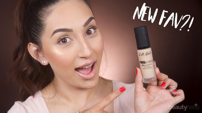 Review LA Girl Pro Matte Foundation : Foundation Drugstore dengan Coverage dan Longevity yang Bagus Banget!