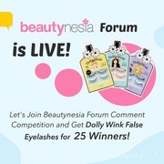 Beautynesia Forum Comment Competition Winner Announcement