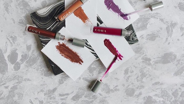 Review Cora Beauty, Lip Cream Lokal dengan 4 Pilihan Warna Cantik dan Kekinian!