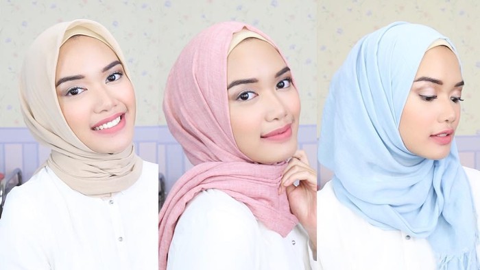 Tampil Manis dengan Tutorial Hijab Simpel Ala Beauty Vlogger Dhana Xaviera, Yuk!
