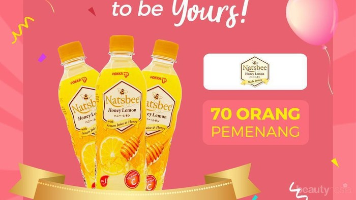 [Winner Announcement]  Manfaat Madu & Lemon yang Segar dalam Pokka Natsbee