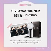 [GIVEAWAY ALERT] Congratulation! Ini 4 Orang Pemenang Lightstick BTS Army Bomb