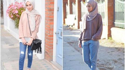 Tips Padu Padan Atasan Dengan Jeans Hijab Yang Bakal Bikin Kamu Tampil Kekinian