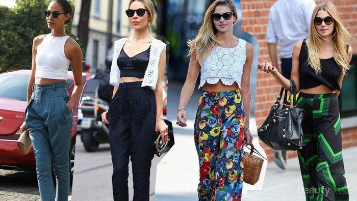 [FORUM] Kamu lebih pede pakai atasan crop atau tank top?