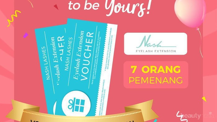 [Winner Announcement] Korean atau AS? Pilih Dua Gaya Eyelash Super Cantik di Nash