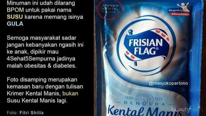 #FORUM Pernyataan BPOM Tentang Susu Kental Manis