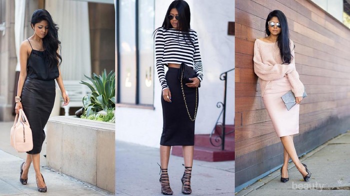 Intip Inspirasi Padu Padan dengan Rok Span Ini Terlihat Tak Biasa dan Lebih Stylish