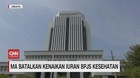 VIDEO: MA Batalkan Kenaikan Iuran BPJS Kesehatan