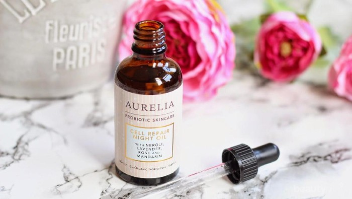 Yuk, Dapatkan Kulit Sehat dan Cerah dengan Aurelia Probiotic Skincare Cell Repair Night Oil
