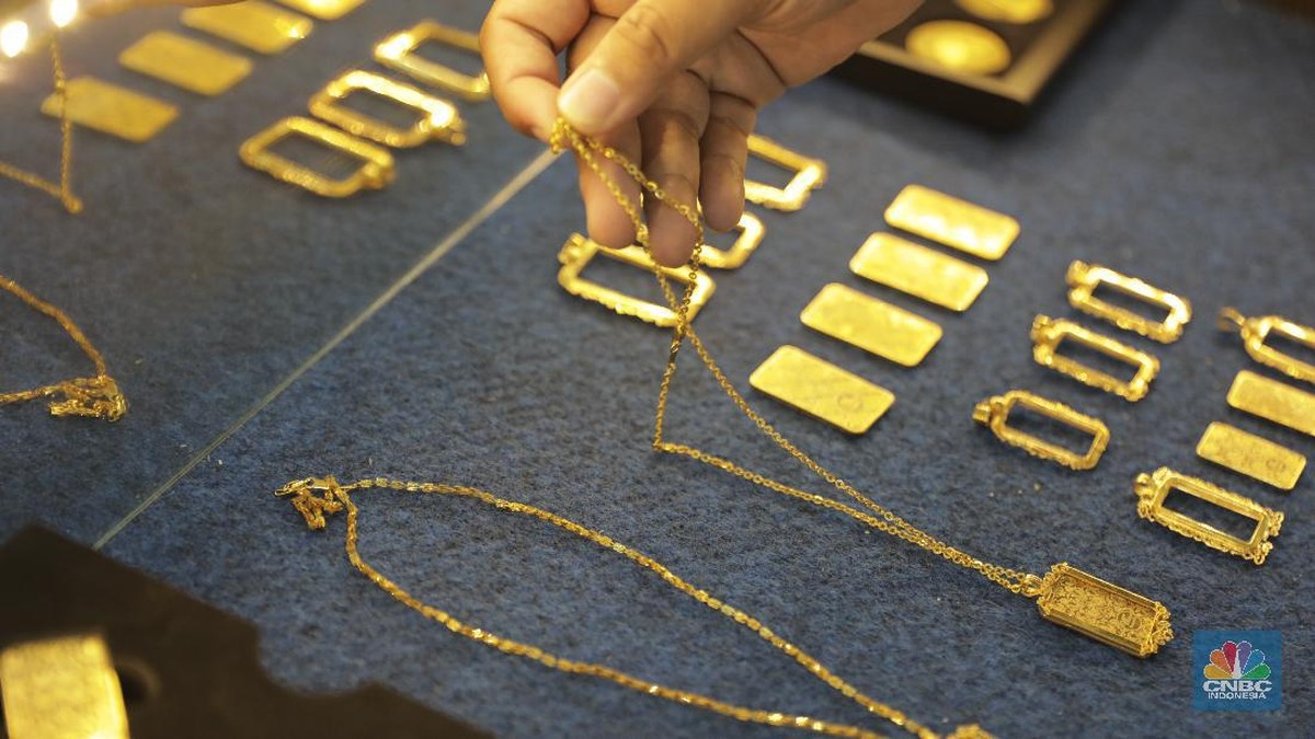 Harga Emas Antam Logam Mulia Hari Ini Turun Rp 25.000, Bye Rp2,8 Juta