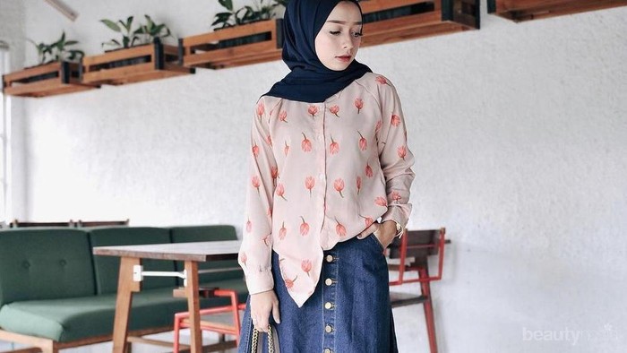 Gemas dan Tetap Fashionable, Begini Mix and Match Rok yang Super Kece untuk Hijabers