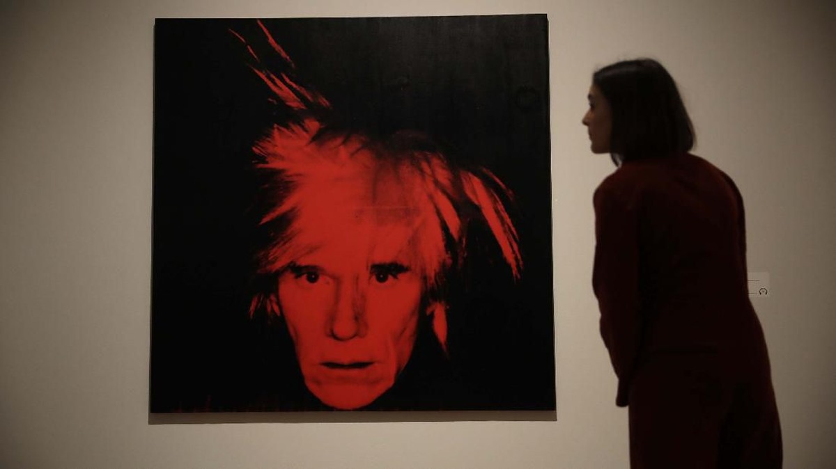 FOTO: 'Menyapa' Andy Warhol di London