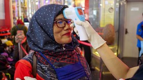 Trans Studio Cibubur Edukasi Pengunjung soal Virus Corona