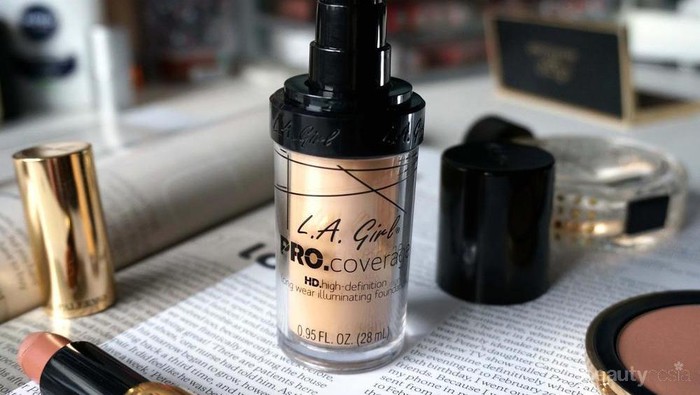 L.A Girl Foundation Pro Coverage Illuminating Foundation, Harga Terjangkau dengan Kualitas Oke