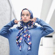 Dear Hijabers.. Apa model hijab yang sesuai untuk bentuk wajah kecil?