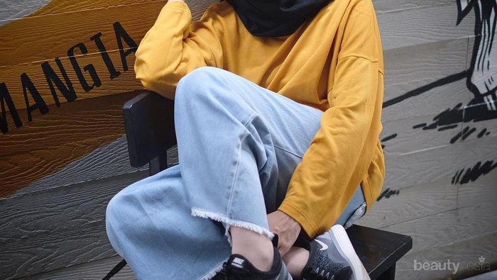 Ladies Intip Yuk, Gaya Hijab Casual Layering Ala Zascia Adya Meca!