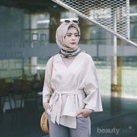 model baju kimono hijab
