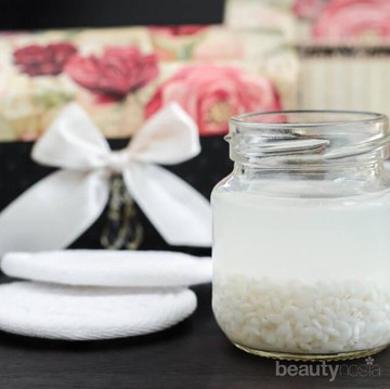 Jangan Dibuang, Air Beras Punya Segudang Manfaat Buat Kecantikan Wajah