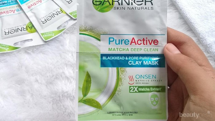 Gak Sampai 20K! Garnier Pure Active Matcha Deep Clean Clay Mask Seriusan Efektif Hilangkan Komedo? Gak Sampai 20K! Garnier Pure Active Matcha Deep Clean Clay Mask Seriusan Efektif Hilangkan Komedo?