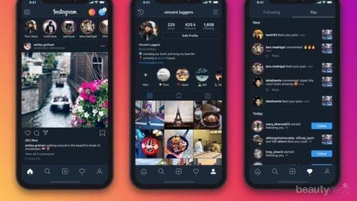 Instagram Rilis Fitur Dark Mode! Ini Dia Beberapa Manfaat Dari Fitur Tersebut.