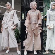 5 Atasan yang Pas Dipadukan Celana Kulot untuk Kondangan