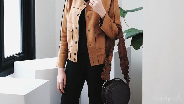 Bingung Mix and Match Outer Hijab? Contek Inspirasi Outer Hijab Ala Selebgram Ameliaelle Berikut Ini!