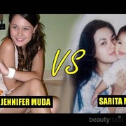 Terungkap Foto Waktu Mudanya! Jennifer Dunn VS Sarita Abdul, siapa yang lebih cantik?