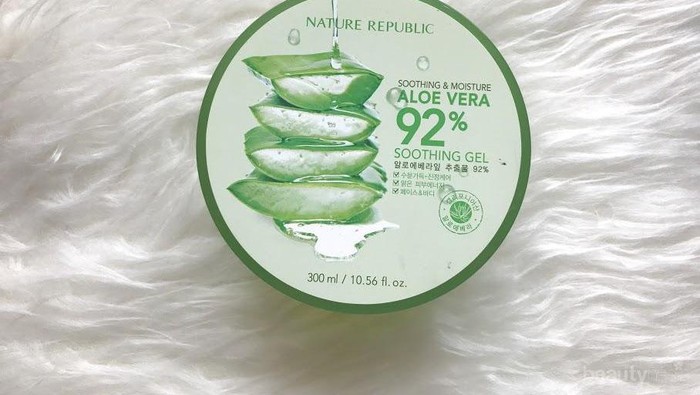 Nature Republic Aloe Vera Gel Sebagai Primer Makeup? Bisa Enggak, Ya?
